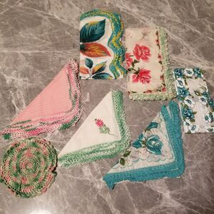 Vintage collection of handkerchiefs